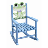 Sunny Safari Frog Kid's Rocking Chair