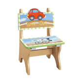 Transportation Time Out Kid's Desk Chair