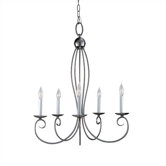 Pemberton 5 Light 60W Chandelier
