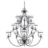 Manor House 15 Light Chandelier