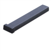Ambiance Track Lighting End Cover in Black