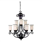 Acadia 9 Light Chandelier