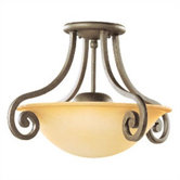 Brandywine 2 Light Semi Flush Mount