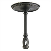 Traditional Power Feed Canopy Adapter in Antique Bronze
