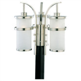 Eternity Post Lantern in Brushed Nickel