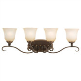 Fluorescent Vanity Light in Russet Bronze - Energy Star