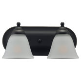 Albany  Vanity Light in Heirloom Bronze