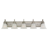 Gladstone Vanity Light in Antique Brushed Nickel