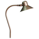 Imperial Excalibur Landscape Path Light in Weathered Brass