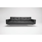 Oz Deluxe Leather Convertible Sofa