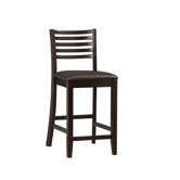 Triena 24" Ladder Counter Stool in Rich Espresso
