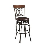 24" O & X Counter Stool