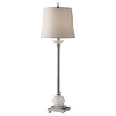 Independents One Light Buffet Lamp in Polished Nickel