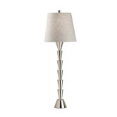 Edessa One Light Buffet Lamp in Polished Nickel