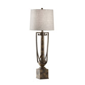 Dimitri One Light Table Lamp in Mottled Nero