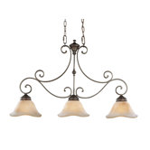 Tuscan Villa 3 Light Kitchen Island Pendant