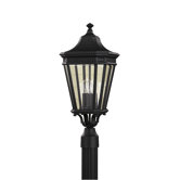 Cotswold Lane Three Light Outdoor Post Lantern