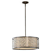 Joplin 3 Light Drum Pendant