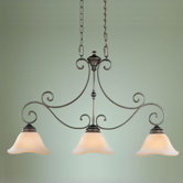 Tuscan Villa 3 Light Kitchen Island Pendant Pendant