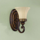 Edwardian  Wall Sconce in Walnut