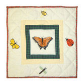 Bug Garden Toss Pillow