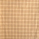 Brown Plaid Toss Pillow
