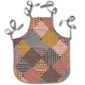 Harvest Log Cabin Apron