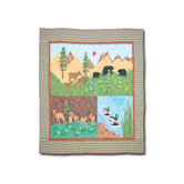 Natures Splendor Cotton Crib Quilt