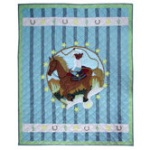 Lil Yeeehaw Cotton Throw