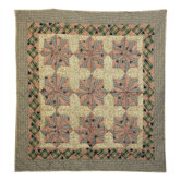 Snowflake Star Cotton Throw