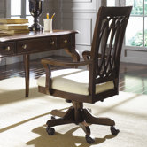 Cherry Grove New Generation High-Back Wood Office Chair