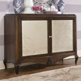 American Drew Sofa & Console Tables