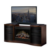 Acton 73" TV Stand with Electric Fireplace