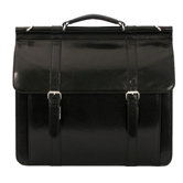 Sergei Classic Flapover Briefcase
