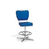 Retro Welted Counter Height Stool