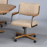 Chromcraft Core Tilt Swivel Arm Chair