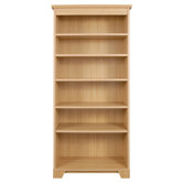 Sherwood Tall Open Bookcase in Natural Oak