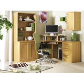 Home Office Corner Unit Combination