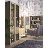Darwin Living Room Set in Chestnut