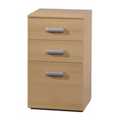 Atlanta 3 Drawers Pedestal Filing Cabinet