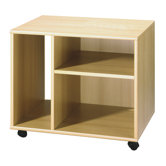 Sun CPU Mobile Storage Pedestal in Beech