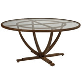 Vienna 60" Round Umbrella Table