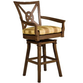 Vienna Swivel Bar Stool with Cushion