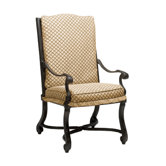 Villa Small Dining Arm Chair with Cushion