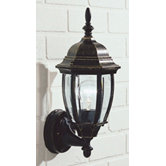 Outdoor Wall Light in Black