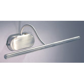 Litho Picture Light in Satin Chrome