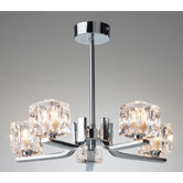 Prysm Five Light Semi Flush Mount