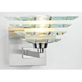 Stirling Wall Light in Chrome