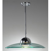 Hemisphere Pendant in Polished Chrome