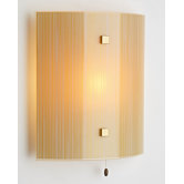 Swirl Flush Wall Light
